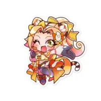 Gaon Maimai - Stickers - VTuber Size-100 x 100 (mm)