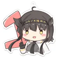 Iroha Tama - Acrylic Key Chain - Key Chain - VTuber Size-70 x 70 (mm)