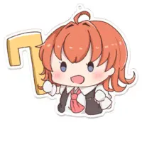 Iroha Tama - Acrylic Key Chain - Key Chain - VTuber Size-100 x 100 (mm)