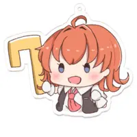 Iroha Tama - Acrylic Key Chain - Key Chain - VTuber Size-70 x 70 (mm)