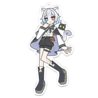 Kasuteira Yoriko - Acrylic Key Chain - Key Chain - VTuber Size-100 x 100 (mm)