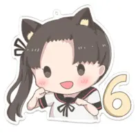 Iroha Tama - Acrylic Key Chain - Key Chain - VTuber Size-100 x 100 (mm)