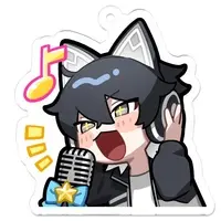 Kotoza Lyra - Acrylic Key Chain - Key Chain - VTuber