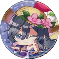 Kisara - DMM Scratch! - Badge - Nijisanji