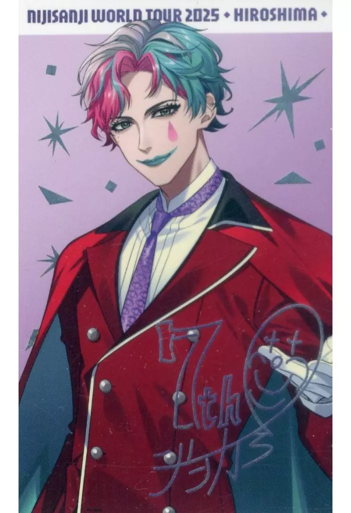 Joe Rikiichi - Character Card - Nijisanji