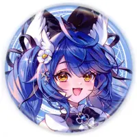 Amamiya Kokoro - NIJIMAGIA "Steel Heart" - Badge - Nijisanji