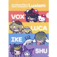 Luxiem - Plastic Folder - Stationery - Vox Akuma & Ike Eveland & Shu Yamino & Luca Kaneshiro