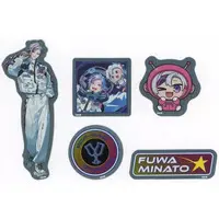 Fuwa Minato - ROF-MAO UCHU PARTY! - 4th Anniv. - - Stickers - ROF-MAO