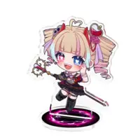 Amachi Karen - Acrylic stand - VTuber Size-70x70mm