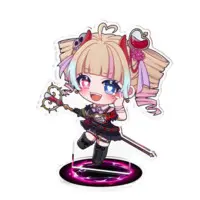 Amachi Karen - Acrylic stand - VTuber Size-100x100mm