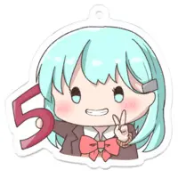 Iroha Tama - Acrylic Key Chain - Key Chain - VTuber Size-50 x 50 (mm)
