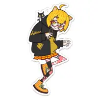 Kasuteira Yoriko - Acrylic Key Chain - Key Chain - VTuber Size-100 x 100 (mm)