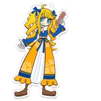 Kasuteira Yoriko - Acrylic Key Chain - Key Chain - VTuber Size-100 x 100 (mm)