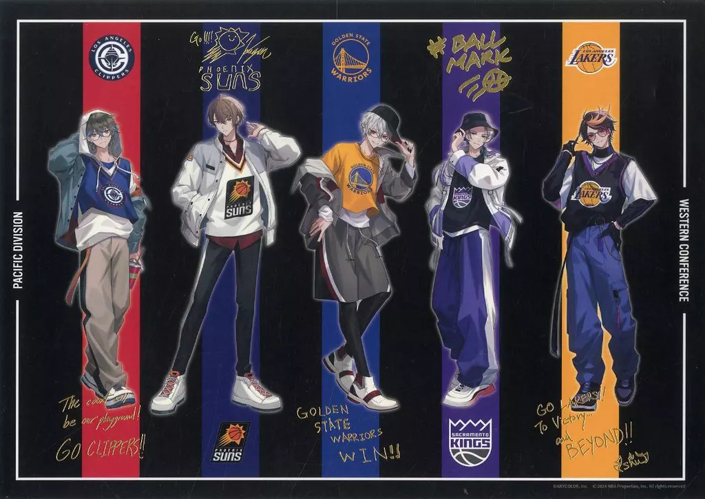 Nijisanji - NBA x NIJISANJI EN - Illustration Board (集合