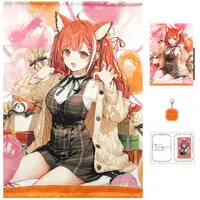 Ratna Petit - Acrylic Key Chain - Character Card - Key Chain - Acrylic Art Plate - Tapestry - Birthday Merch Complete Set - Nijisanji