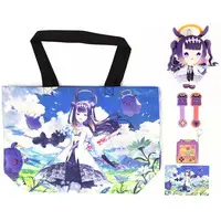 Ninomae Ina'nis - Bag - Cable Holder - Key Chain - Plush - Acrylic Key Chain - Postcard - Birthday Merch Complete Set - hololive English