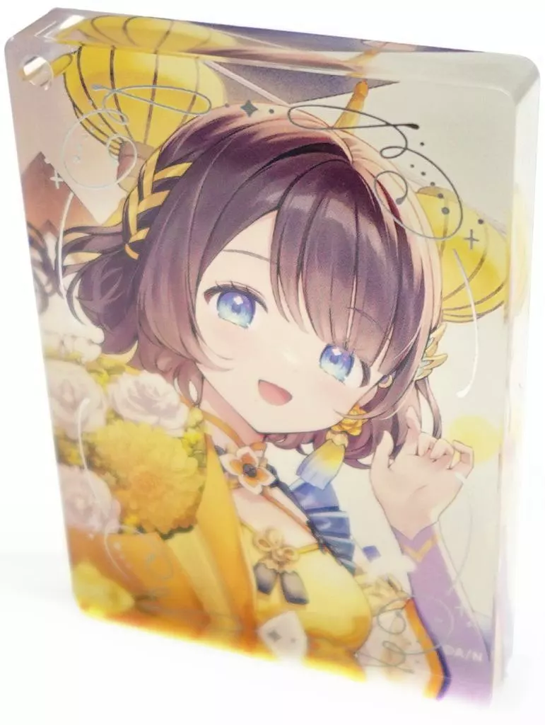 Shiga Riko - Acrylic Block - Key Chain - Nijisanji