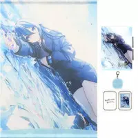 Yukishiro Mahiro - Acrylic Key Chain - Character Card - Key Chain - Acrylic Art Plate - Tapestry - Birthday Merch Complete Set - Nijisanji