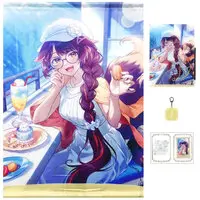 Fumi - Acrylic Key Chain - Character Card - Key Chain - Acrylic Art Plate - Tapestry - Birthday Merch Complete Set - Nijisanji