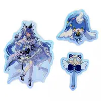 Amamiya Kokoro - NIJIMAGIA "Steel Heart" - Stickers - Nijisanji