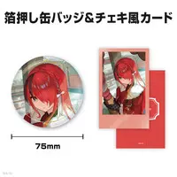 Lain Paterson - Character Card - Badge - Nijisanji