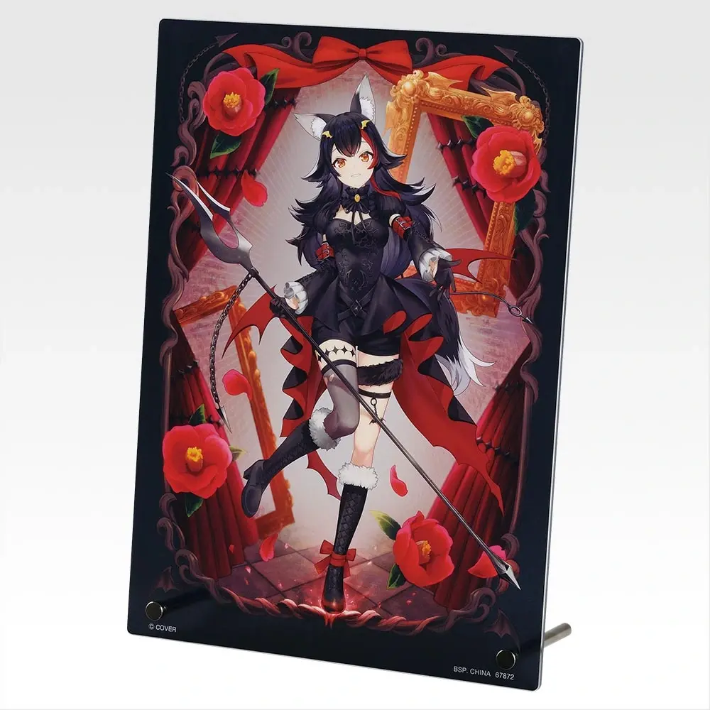 Ookami Mio - hololive x Ichiban Kuji -Villain Style- - Acrylic Art Plate - Ichiban Kuji - Acrylic stand - hololive