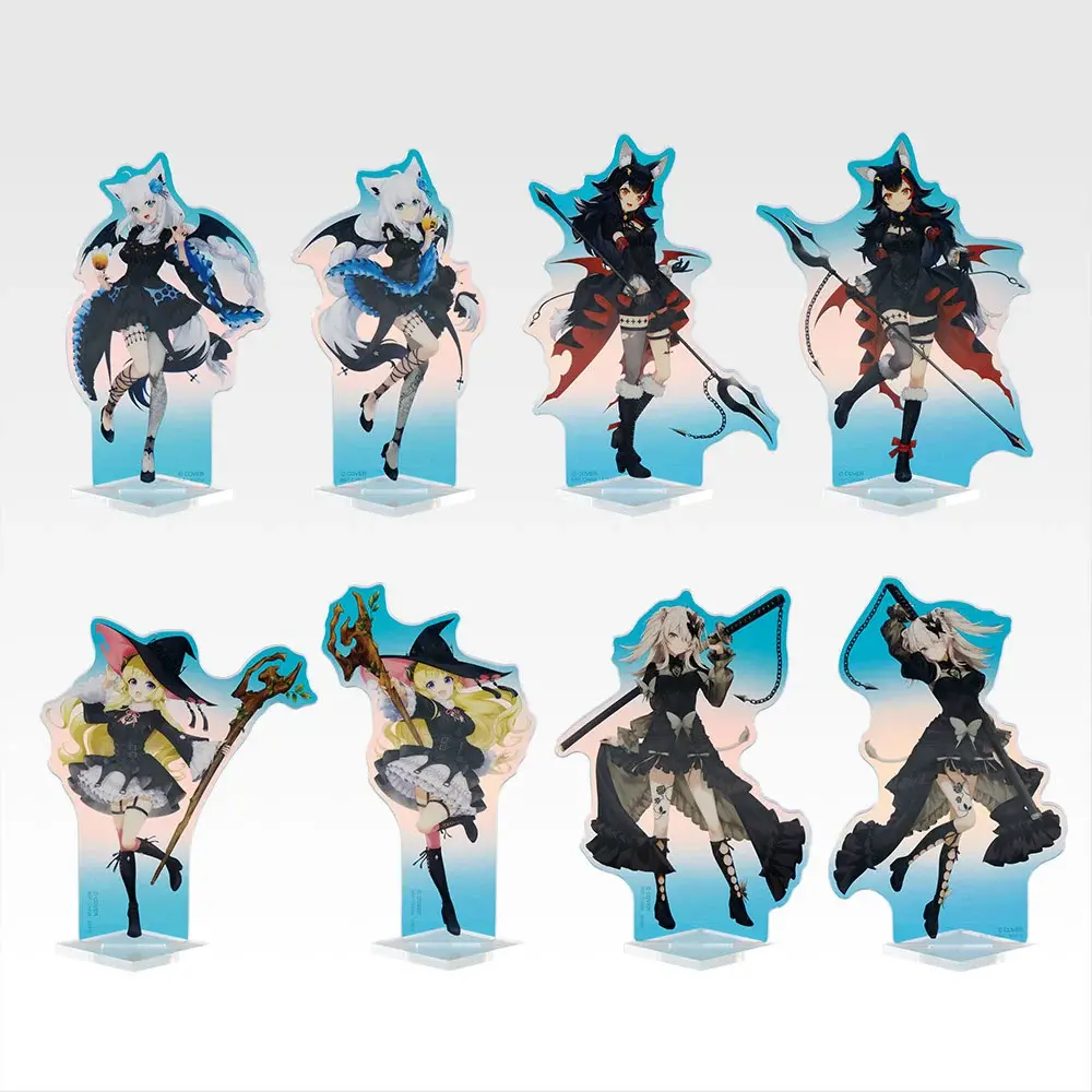 hololive - Ichiban Kuji - Acrylic stand - hololive x Ichiban Kuji -Villain Style- - Shirakami Fubuki & Tsunomaki Watame & Ookami Mio & Shishiro Botan