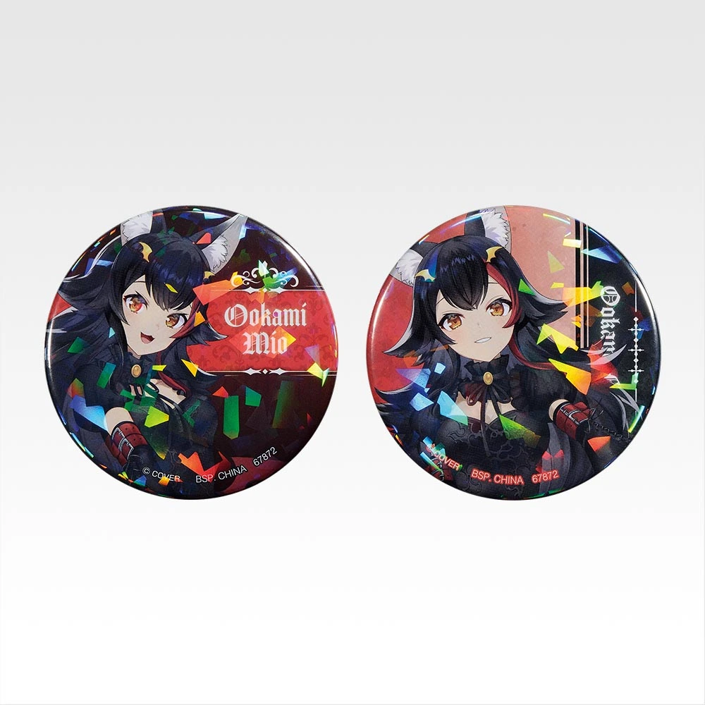 Ookami Mio - Badge - hololive x Ichiban Kuji -Villain Style- - Ichiban Kuji - hololive