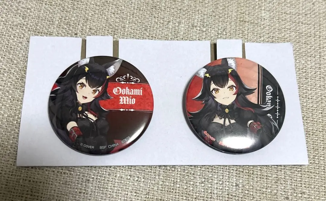 Ookami Mio - Badge - hololive