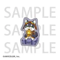 Kuroi Shiba - Crystal Clockwork - Stickers - Nijisanji