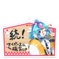 Niui-chan - Acrylic Key Chain - Badge - Key Chain - VTuber Size-7cm