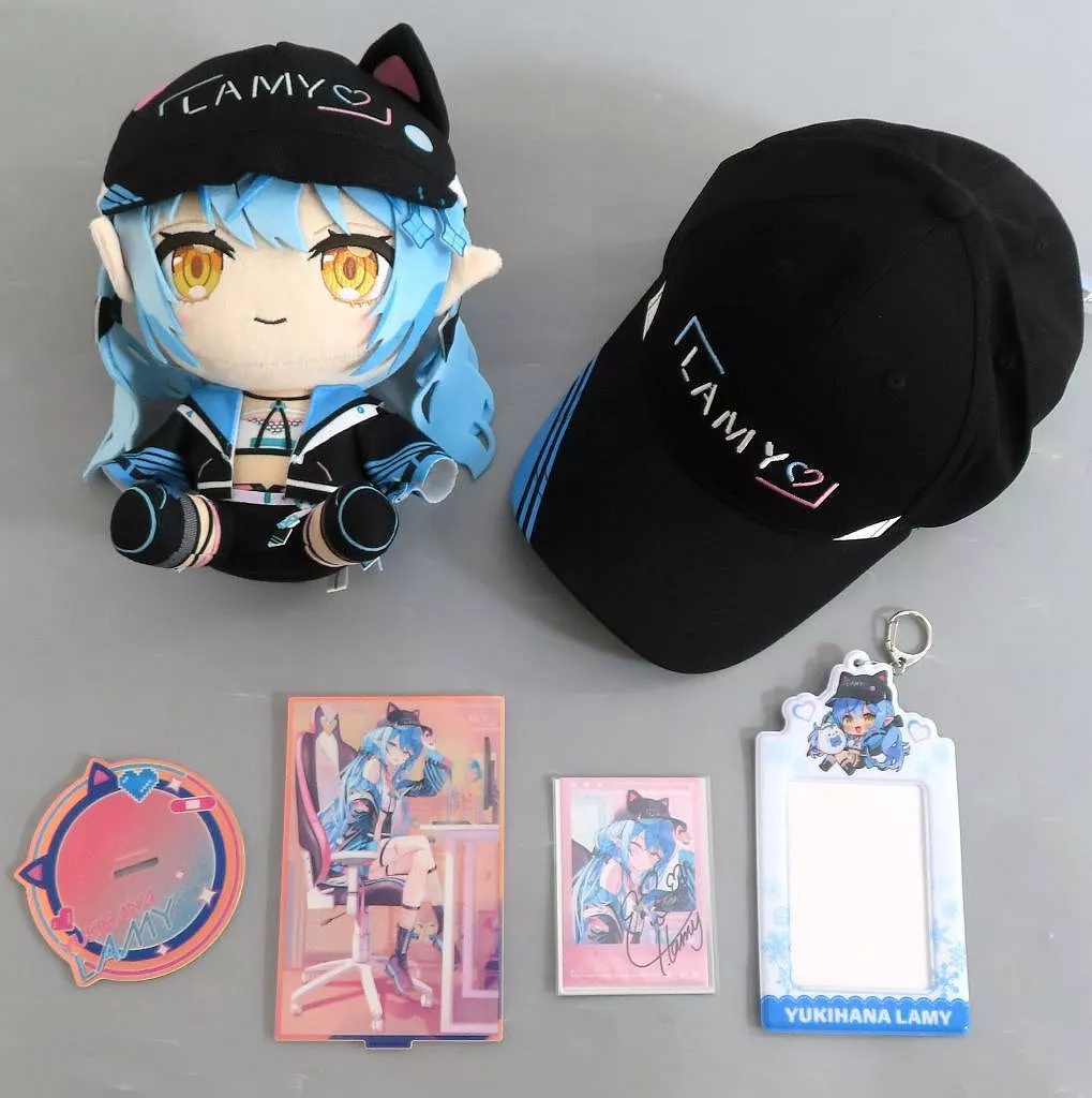Yukihana Lamy - Complete Set - Clothing - Acrylic stand - Cap - Card Holder - Character Card - Plush - hololive