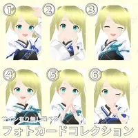 Akaduki Seika - Character Card - Hand-signed - VTuber