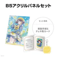 Shiga Riko - Character Card - Acrylic Key Chain - Key Chain - Acrylic Art Plate - Nijisanji