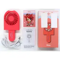 Rinu - Handy Fan - Character Card - Strawberry Prince