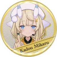 Kadou Mikaru - Nijisanji Welcome Goods - Badge - Yoiyume