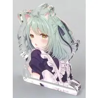 Hakanai Neko - Acrylic Block - Acrylic stand - VTuber