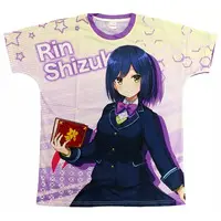 Shizuka Rin - Clothes - T-shirts - Nijisanji Size-L