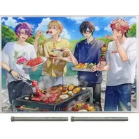 VOLTACTION - Acrylic Art Plate - Shikinagi Akira & Seraph Dazzlegarden & Fura Kanato & Watarai Hibari