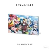 NexuStella - Acrylic Art Plate - Yurano Amachuru & Kukuna Alsephina & Livy Draciel