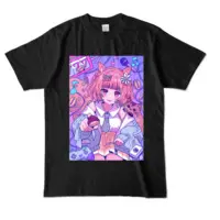 Kurioi Shi - Clothes - T-shirts - VTuber Size-L