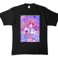 Kurioi Shi - Clothes - T-shirts - VTuber Size-XL