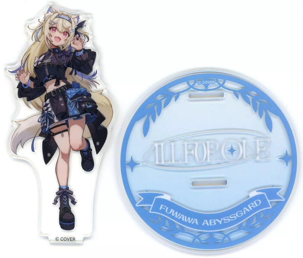 Fuwawa Abyssgard - hololive English 3rd Concert - All for One - - Acrylic stand - Tableware - Coaster - Advent