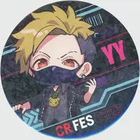YY - Badge - Crazy Raccoon