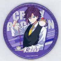 Kinako - Badge - Crazy Raccoon