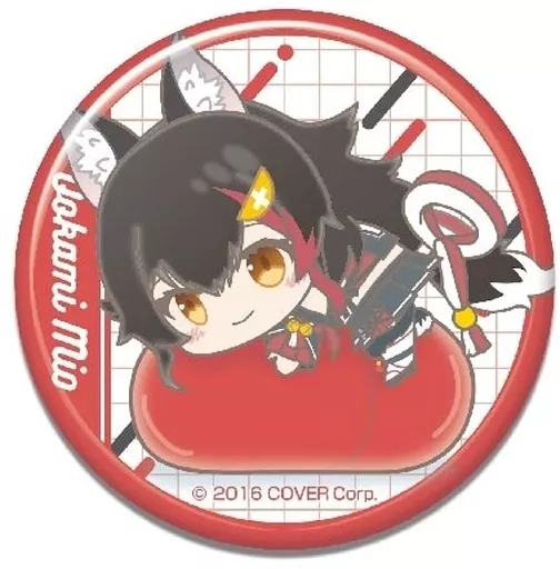 Ookami Mio - Hug Meets - Badge - hololive