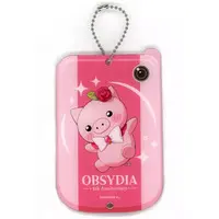 Rosemi Lovelock - Acrylic Card Holder - Key Chain - OBSYDIA