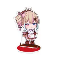 Amachi Karen - Acrylic stand - VTuber Size-70x70mm