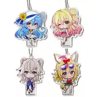 hololive - Key Chain - Omaru Polka & Shishiro Botan & Momosuzu Nene & Yukihana Lamy