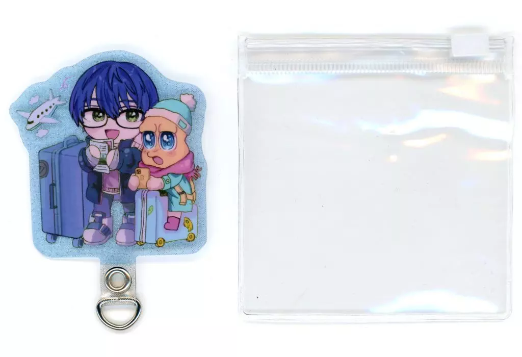 Peanuts-kun & Kenmochi Toya - Key Chain - Ponpoko & Peanuts-kun